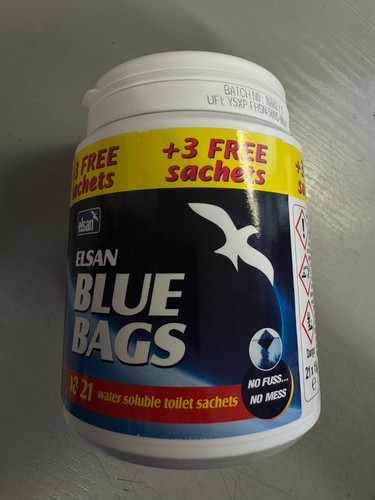 Elsan blue bags sachets - elsan,