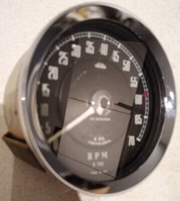 Vintage Smiths 7K Rev Counter