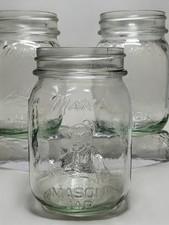 VINTAGE Mason Jars Mom's Clear