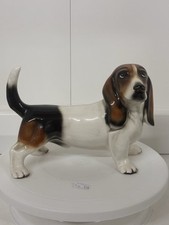 Vintage Coopercraft Basset Hound Figurine 