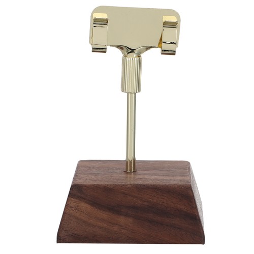 Gold metal clip card - gold,