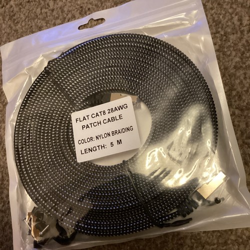 Flat cat8 network cable - cat8,