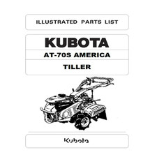Parts Manual Kubota AT-70S
