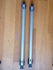 Audi A4 Roof Bars B7 01-08 B6 Estate pair roof rails silver genuine Audi