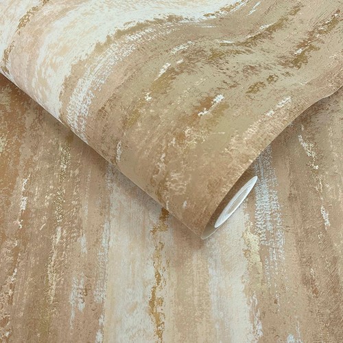 Rust wallpaper roll distressed - rust,