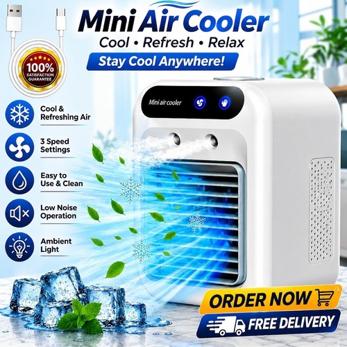 Portable air cooler mini - portable,