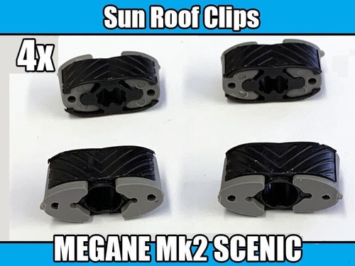 Clips for renault megane - 4x,