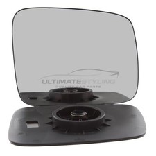 Wing Mirror Glass VW Transporter T4 Van 1990-2003 Non-Heated Flat Drivers Side