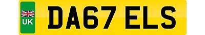 Personal number plate da67 - personal,