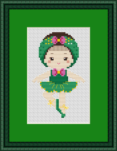 733 little ballerina cross - #733,
