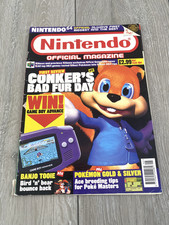 Nintendo Official Magazine Issue #104. N64 Games Magazine. Conkers, Banjo