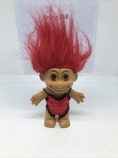 Vintage Russ Troll Red Hair Naughty Nightwear Outfit Costume 1980s 1990s (B-30)