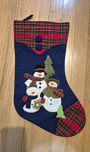 Vintage style snowman family - vintage,