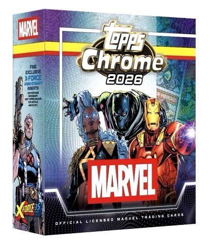 2026 topps chrome marvel - topps,
