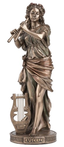 Euterpe the greek muse - greek, of