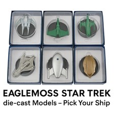 Eaglemoss Star Trek Starships Die-Cast Models – Pick Your Ship – Official Issue