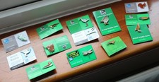 RSPB pin badges various wildlife