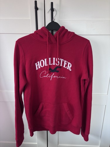Women hollister red hoodie - women’s,
