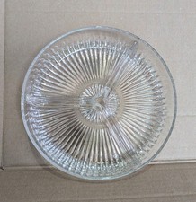Vintage 3 Section Dish Clear