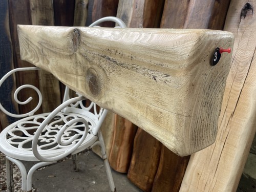 Reclaimed solid wood fireplace - solid,