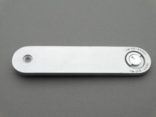 Leica Baseplate (Chrome) - For Leica IIc / IIIc Cameras - Very Nice!