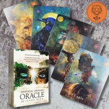 Mystical Shaman Oracle Cards Deck, Wicca, Guidance, Manifest, Spiritual, Healing