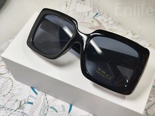 Fashion Designer funky cool style unisex sunglasses black/mirrored UK STOCK UV40