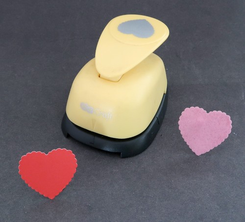 Craft scalloped heart 5cm - dp,