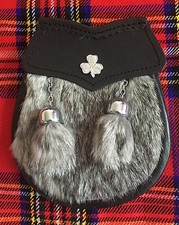 CC Child's Kilt Sporran Grey
