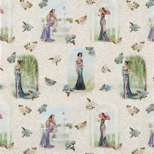 Art deco fabric craft - craft, cotton