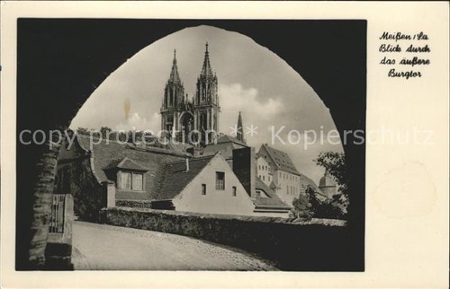 Meissen elbe saxony church - saxony,