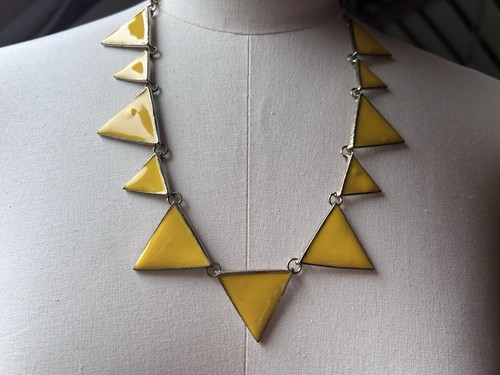 Striking yellow enamel - striking,