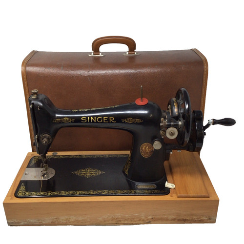 Vintage singer hand crank - singer,