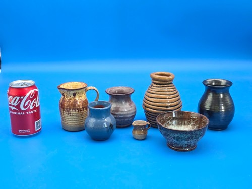 Studio pottery vases - studio, vases,
