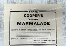 Frank Cooper's Oxford Marmalade Captain Scott vintage antique 1910 print advert