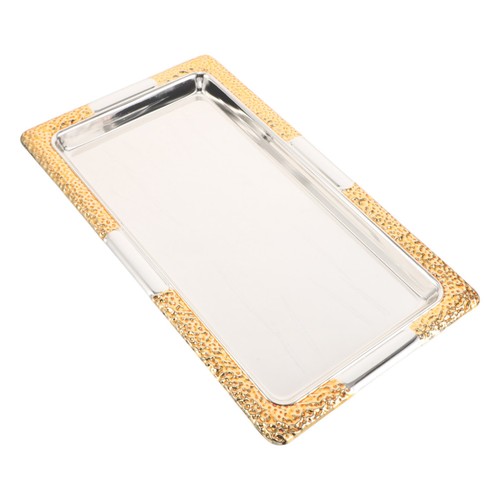 Metal serving tray - tray,