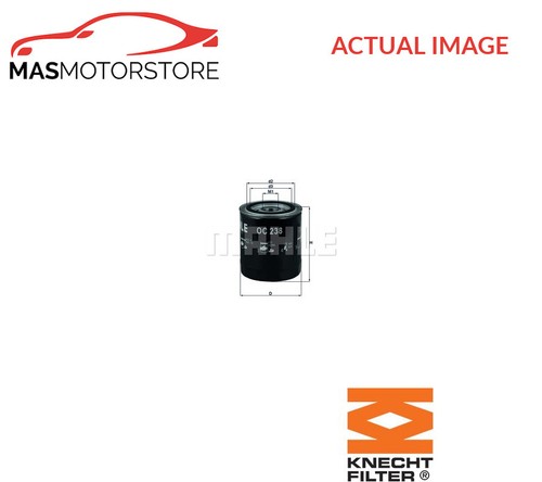 Engine oil filter - filter, knecht
