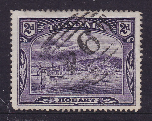 Tasmania 1899 violet hobart - 1899,