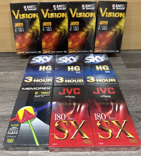 Sealed vhs blanks - sealed, 3