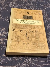 EGYPTIAN MAGIC E A Wallis Budge Paperback 1979 