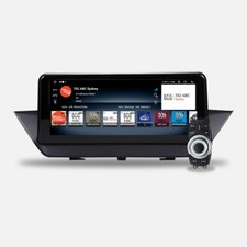 10.25" Car Stereo Android 14 GPS Head Unit CarPlay AUX For BMW X1 E84 CIC iDrive