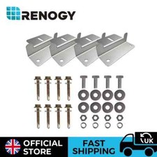 Renogy 4PCS Z Bracket Set Aluminum Solar Panel Mounting Flat Roof Wall Mount