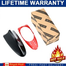 Gloss Black Car Shark Fin Aerial Antenna Mast Roof AM/FM Radio Signal UK Stock