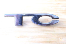 TC CHROME CAR BADGE 97x20mm