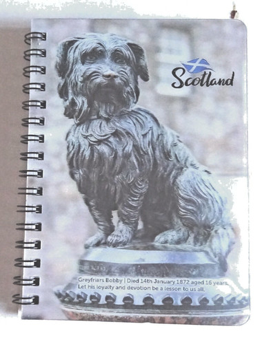 Greyfriars bobby notebook - 3d,
