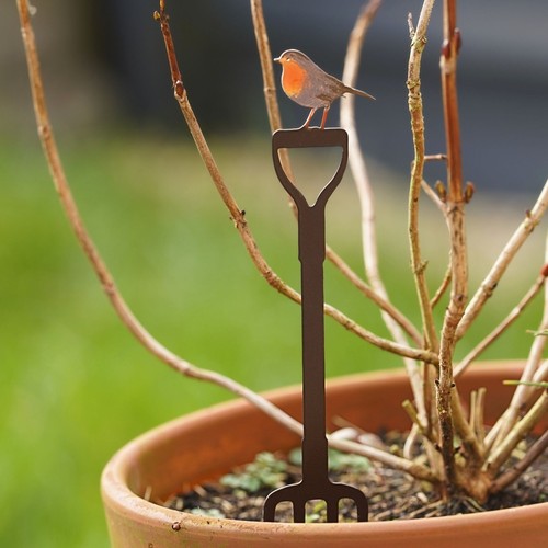 Mini robin fork metal - on,