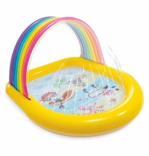 Rainbow arch spray pool - spray,