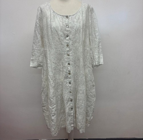 Sahara linen dress - linen,