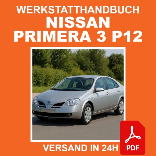 Workshop manual nissan primera - nissan,