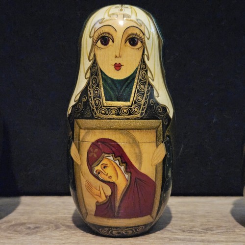 Vintage russian wooden hand - vintage,